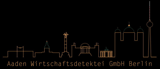 Skyline Berlin, Banner der Aaden Detektei Berlin; Detektiv in Berlin, Privatdetektiv Berlin